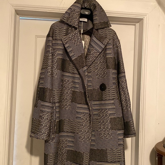 Akris Punto Luxurious Cotton Stretch Coat New With Tags
